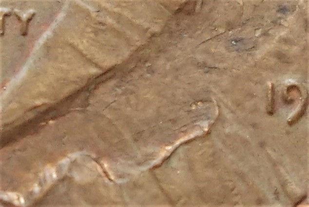 1982-Cent,-Obverse-Flaw?-Or-Just-Damage?